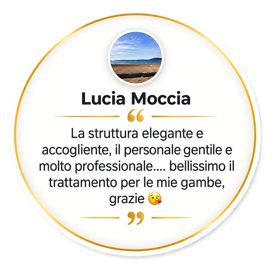 Recensione Google di Lucia Moccia