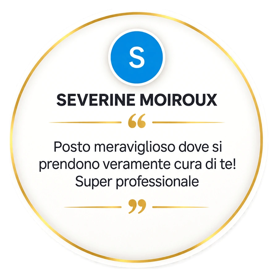 Recensione Google di Severine Moiroux