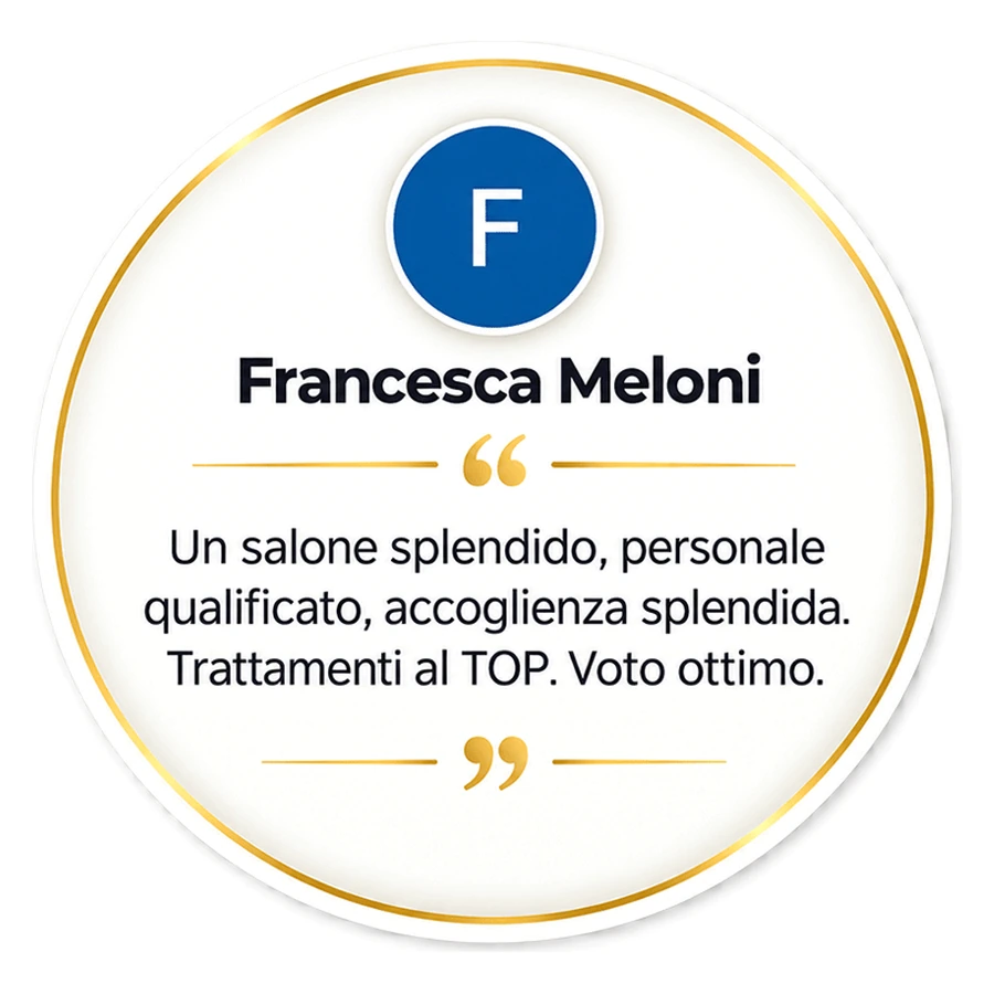 Recensione Google di Francesca Meloni
