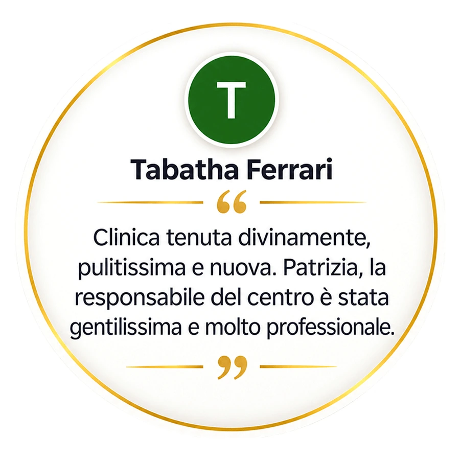 Recensione Google di Tabatha Ferrari
